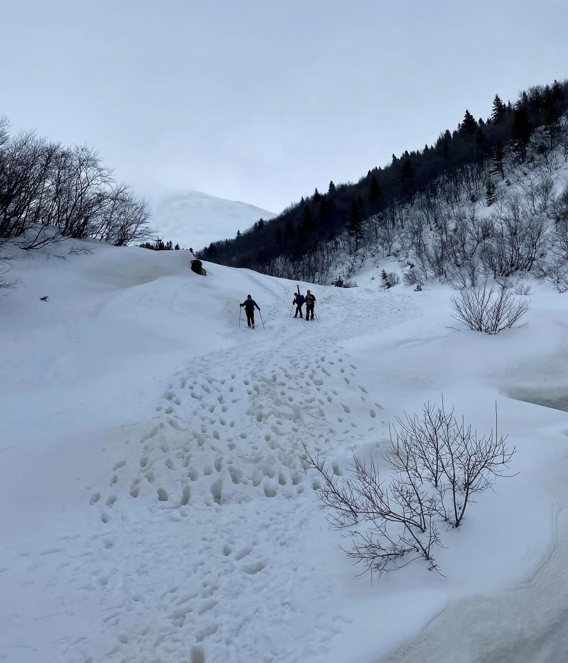 Uludağ’ın zirvesindeki donmuş Türk Bayrağını dağcılar değiştirdi
