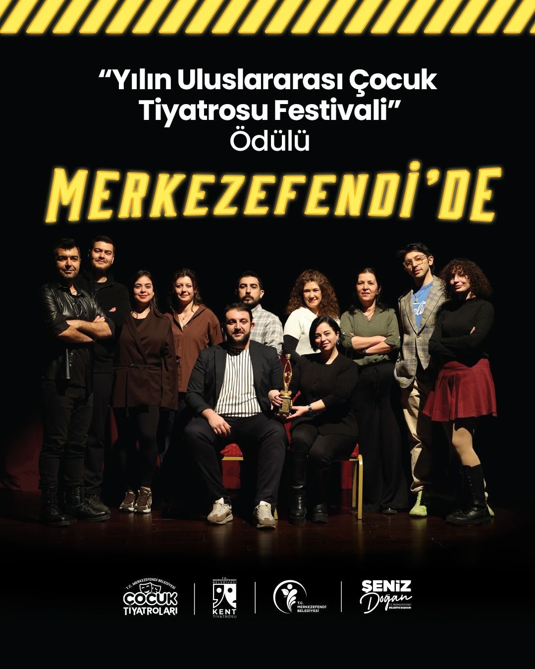 Uluslararası Çocuk Tiyatrosu ödülü Merkezefendi’nin oldu
