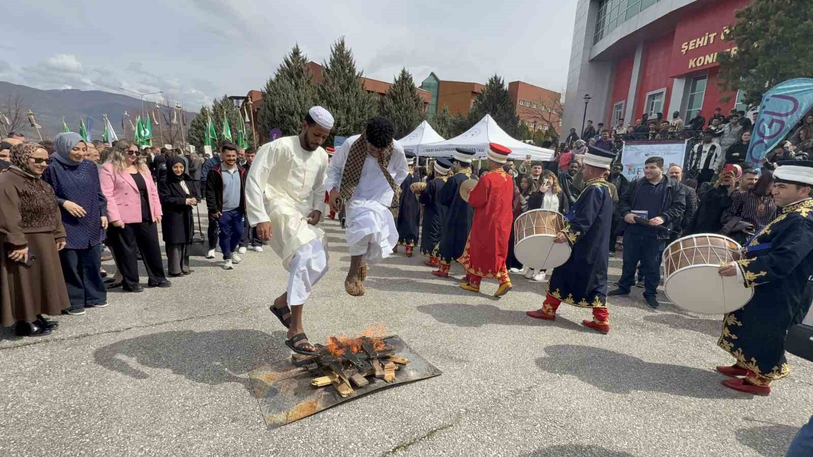 Uluslararası öğrenciler Tokat’ta Nevruz coşkusuna ortak oldu
