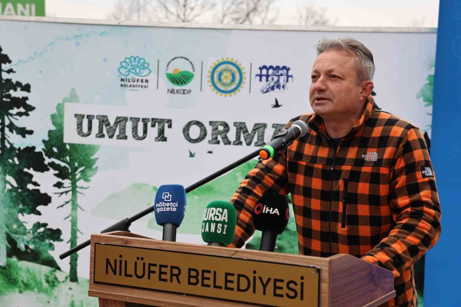 Unçukuru Mahallesi’nde atıl arazi Umut Ormanı’na dönüşüyor
