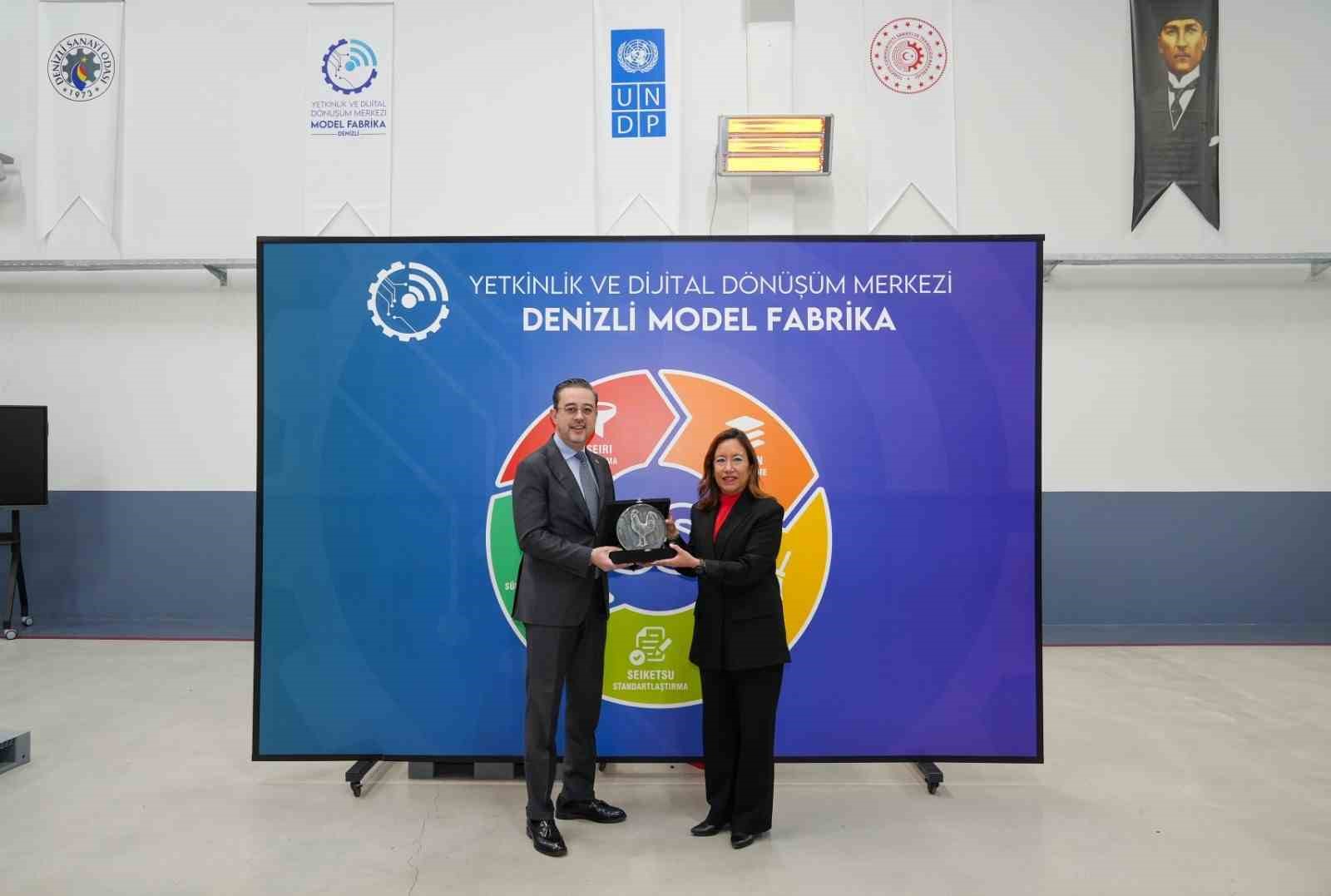 UNDP’den Denizli Model Fabrikaya ziyaret
