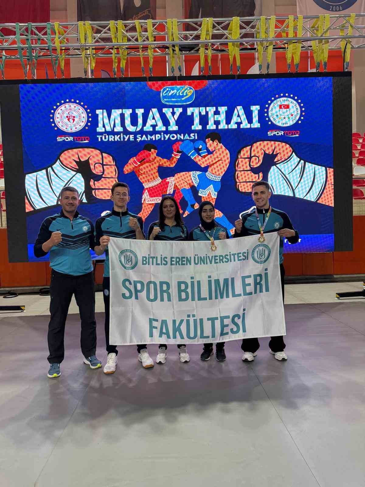 ÜNİLİG Muay Thai Türkiye Şampiyonası’nda BEÜ zirvede
