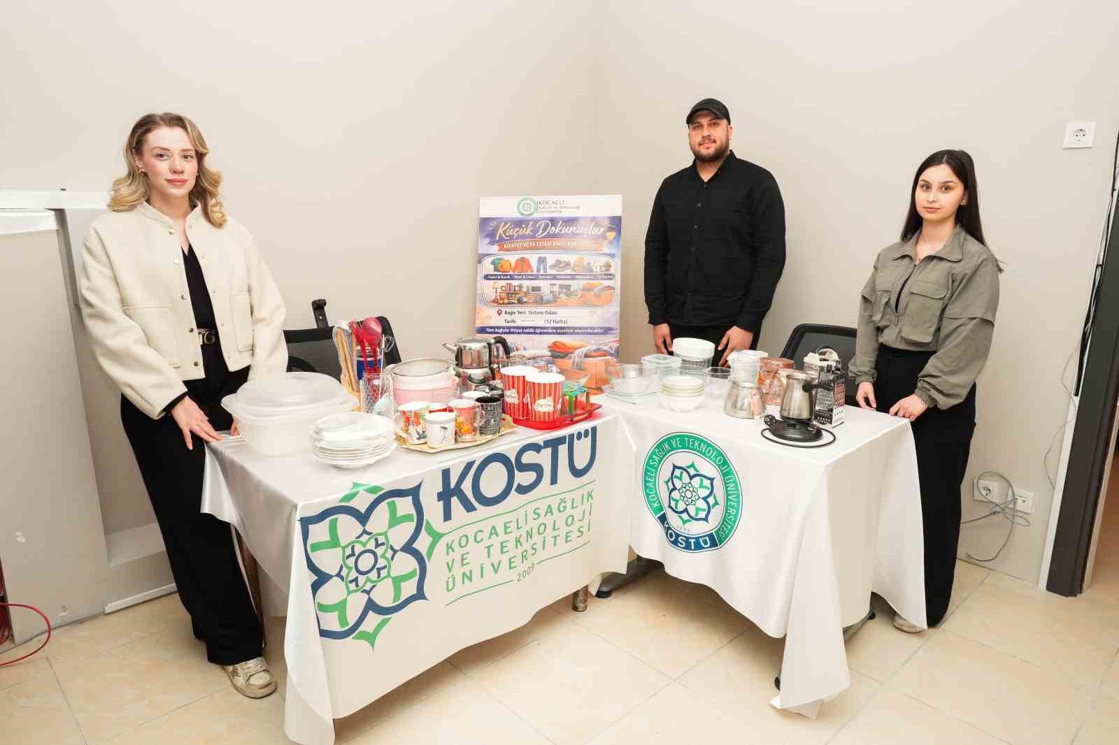 Üniversite öğrencilerinden yüreklere dokunan proje
Üniversite öğrencilerinden yüreklere dokunan proje