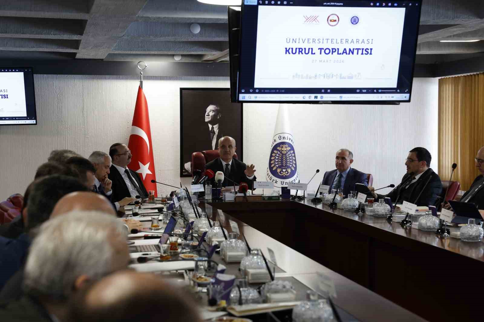 Üniversitelerarası kurul toplantısı Atatürk Üniversitesi ev sahipliğinde yapıldı: Yükseköğretimde güç birliği Erzurum’da sağlandı
Üniversitelerarası kurul toplantısı Atatürk Üniversitesi ev sahipliğinde yapıldı: Yükseköğretimde güç birliği Erzurum’da sağlandı