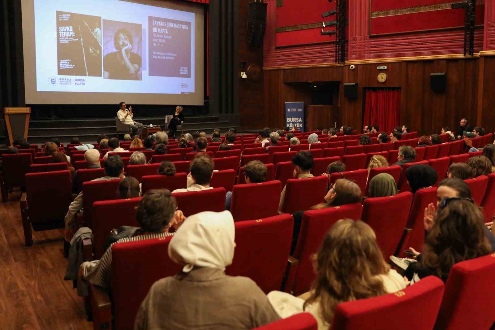 Ünlü yönetmen Karaçelik’in yeni filmi Bursalılarla buluştu
