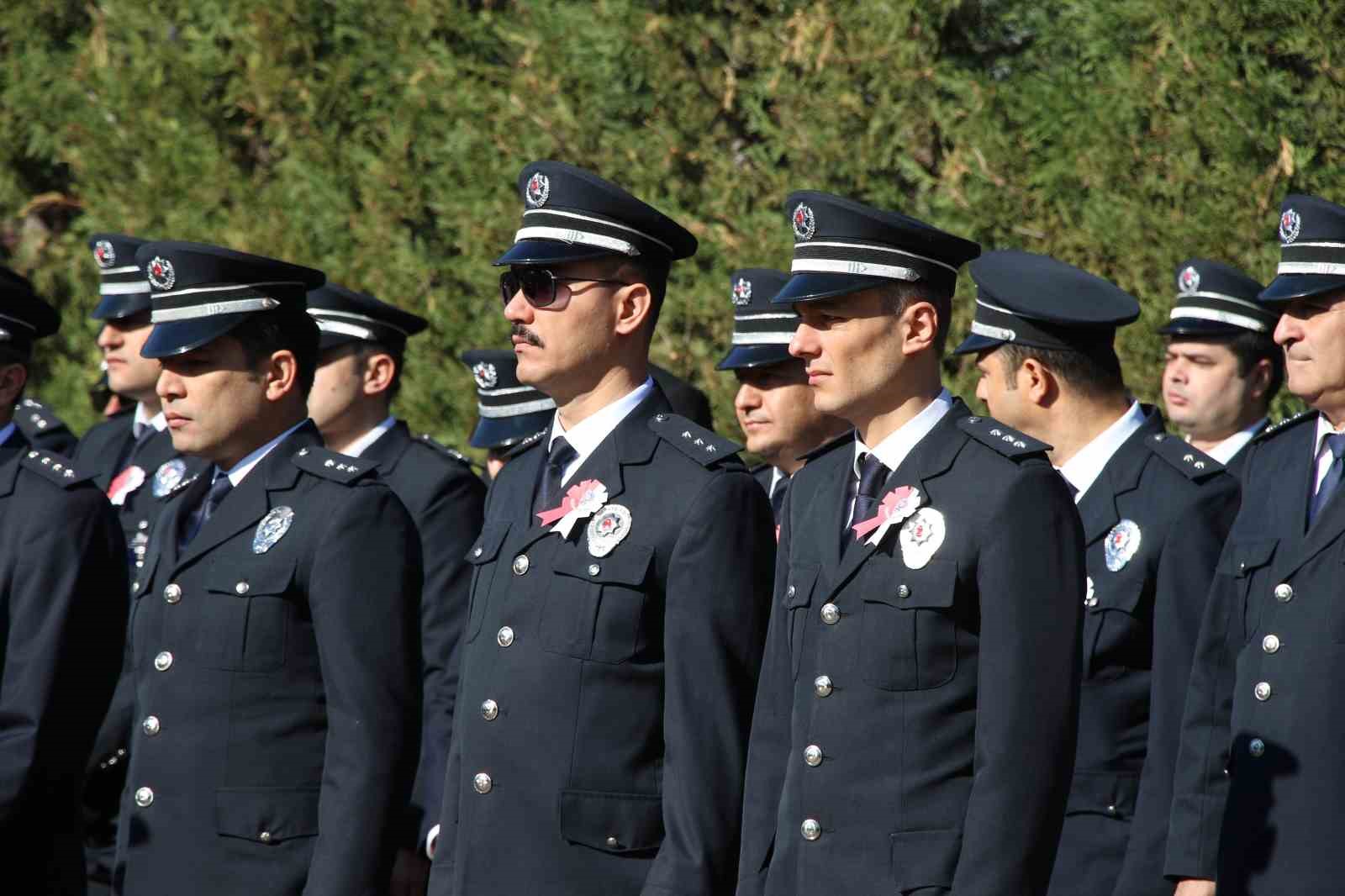 Uşaklı şehitler, Polis Haftası’nda unutulmadı
