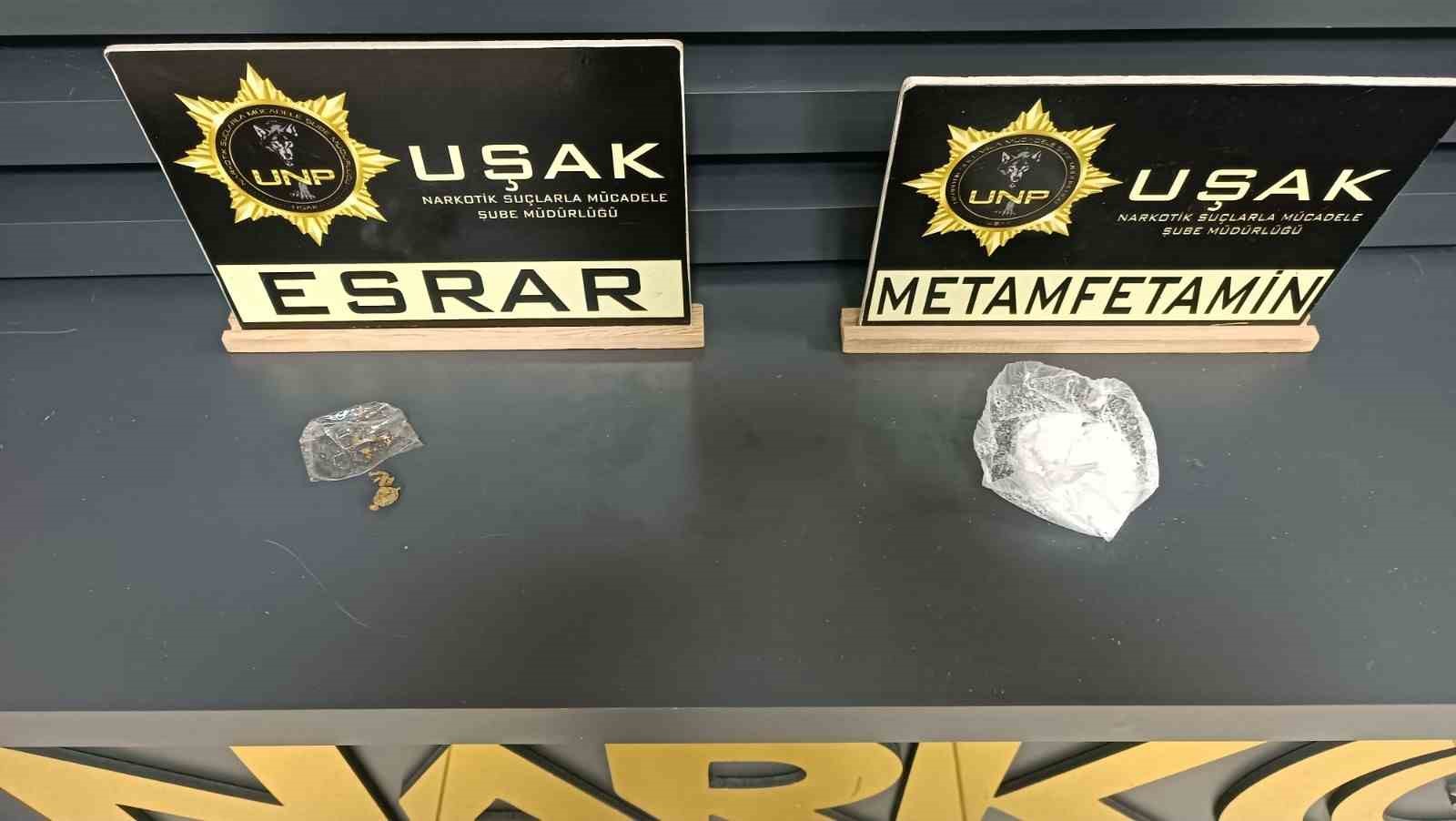 Uşak’ta 2 ayrı uyuşturucu operasyonu gerçekleştirildi
