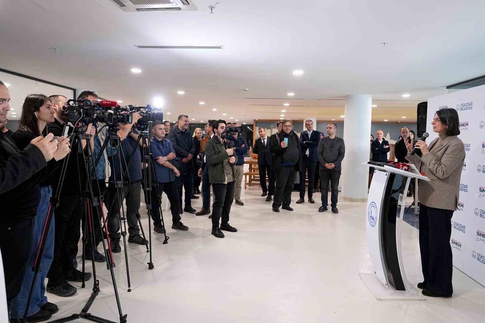 Üsküdar Belediyesi’nden gazetecilere anlamlı jest
