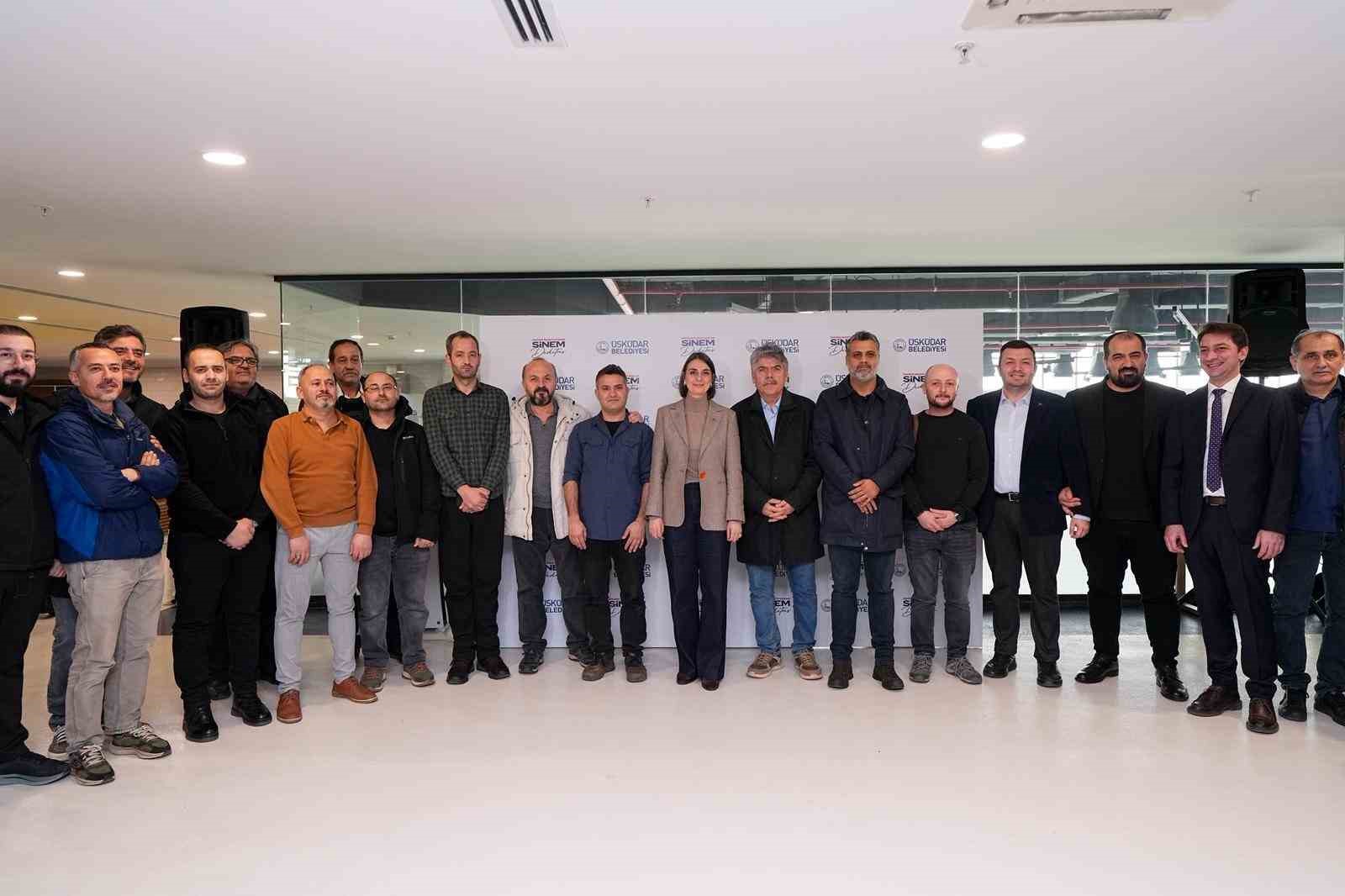 Üsküdar Belediyesi’nden gazetecilere anlamlı jest
