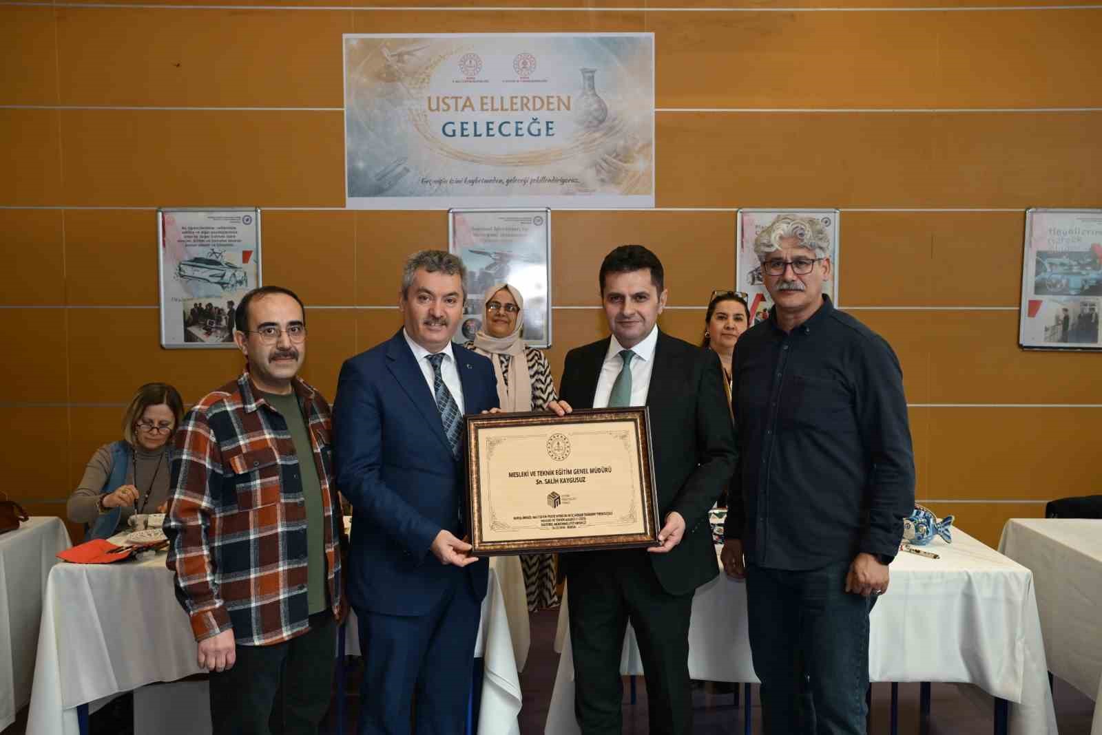 Usta ellerden geleceğe: Bursa’nın kadim mirası, meslek liselerinde canlanıyor

