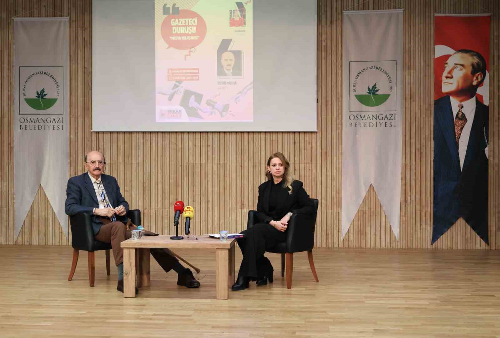 Usta gazeteci Hüsnü Mahalli, ’Medya Buluşmaları’nın konuğu oldu
