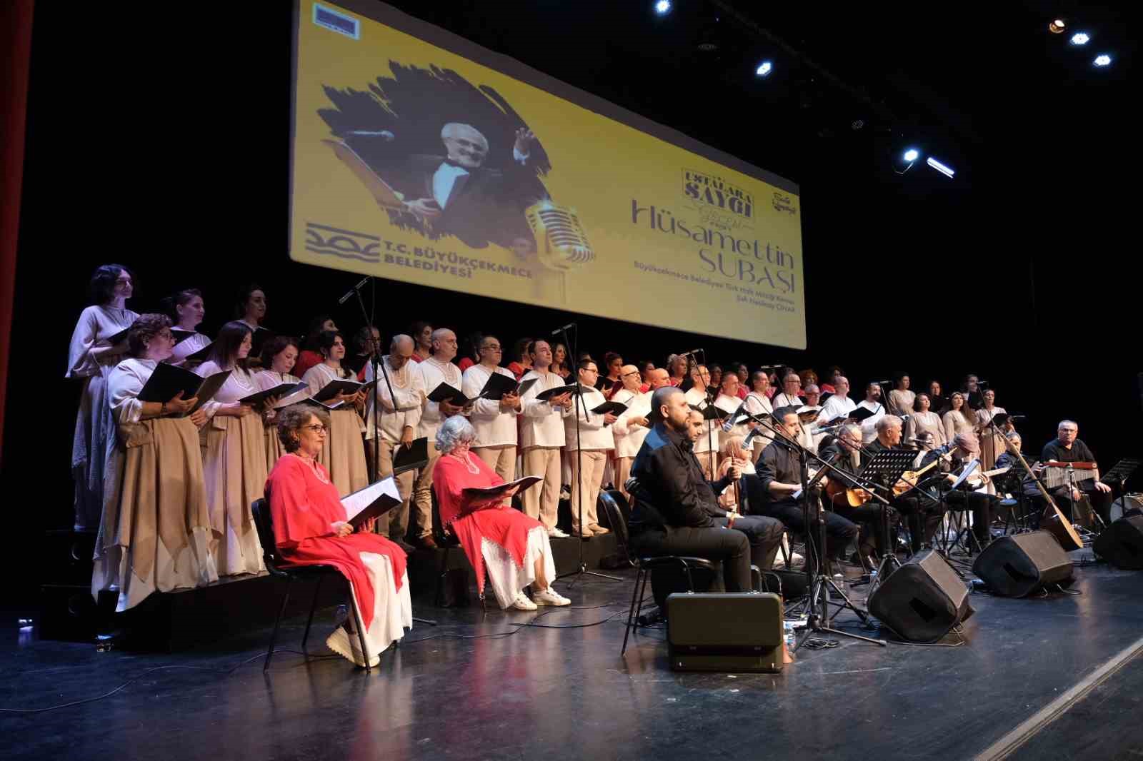 Ustalara Saygı Gecesi’ne usta sanatçı Hüsamettin Subaşı sahne aldı
