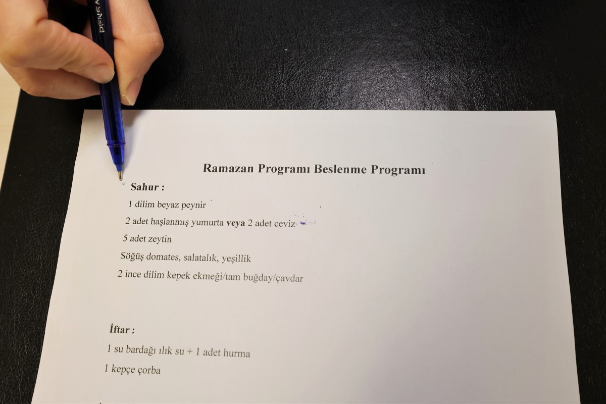 Uzman diyetisyenden Ramazan’da kilo almak istemeyenlere tavsiyeler
