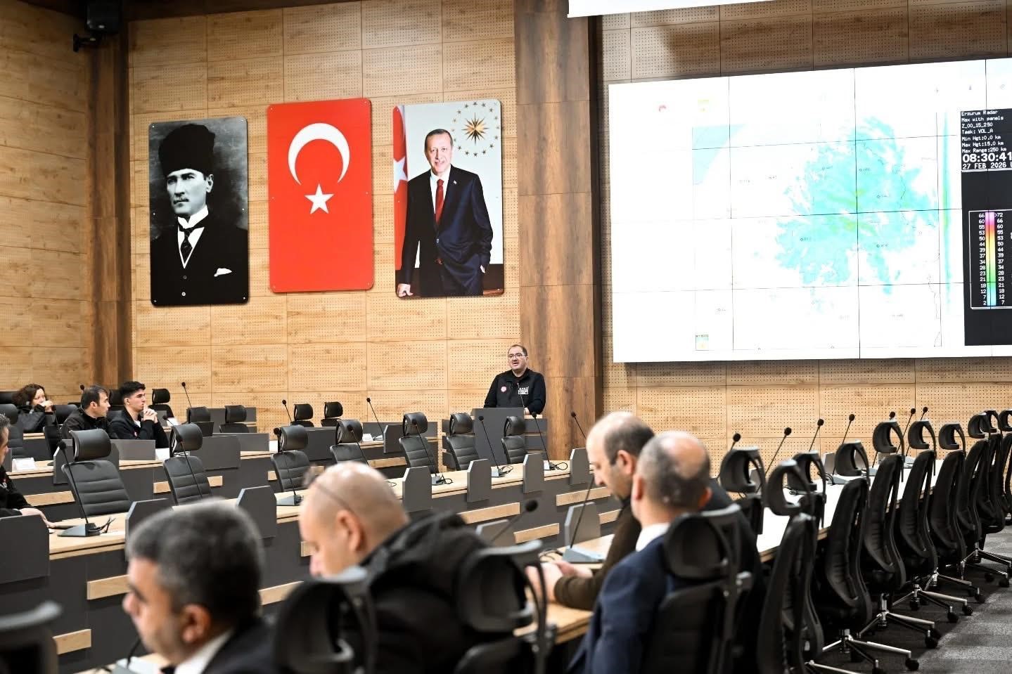 Vali Aydın Baruş başkanlığında, afet ve acil durum toplantısı yapıldı
