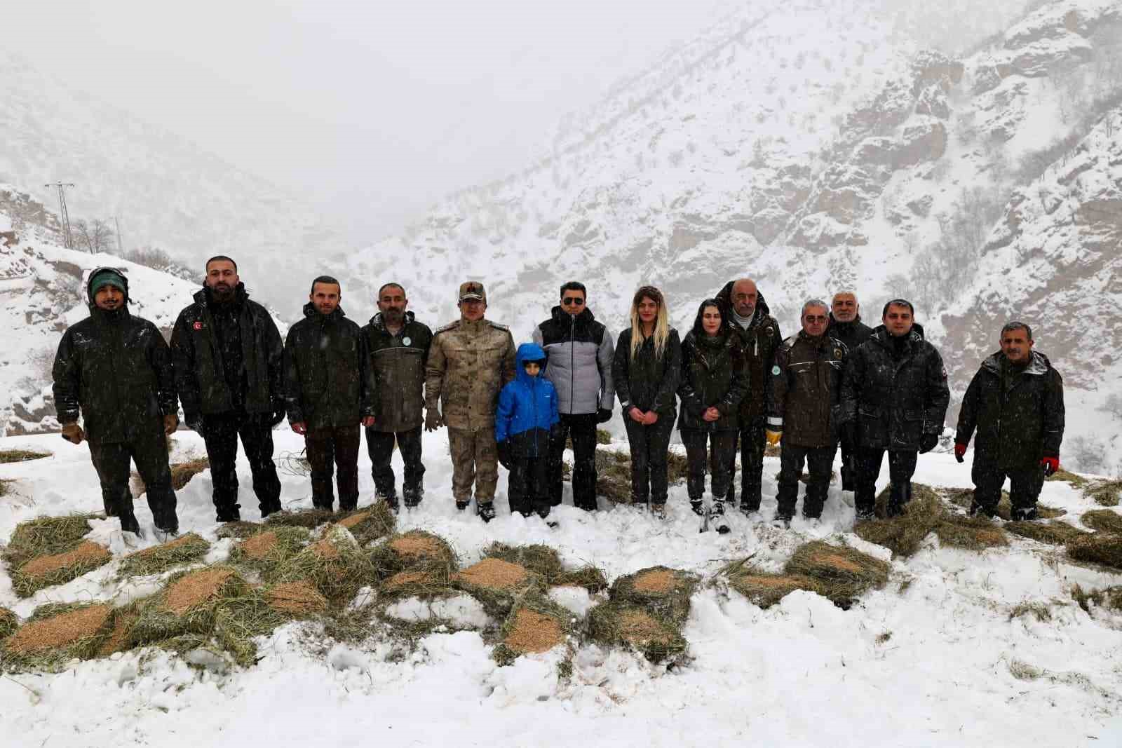 Vali Aygöl, yaban hayvanları için kolları sıvadı
