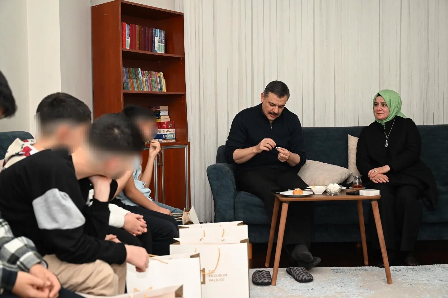 Vali Çiftçi’den anlamlı ziyaret
