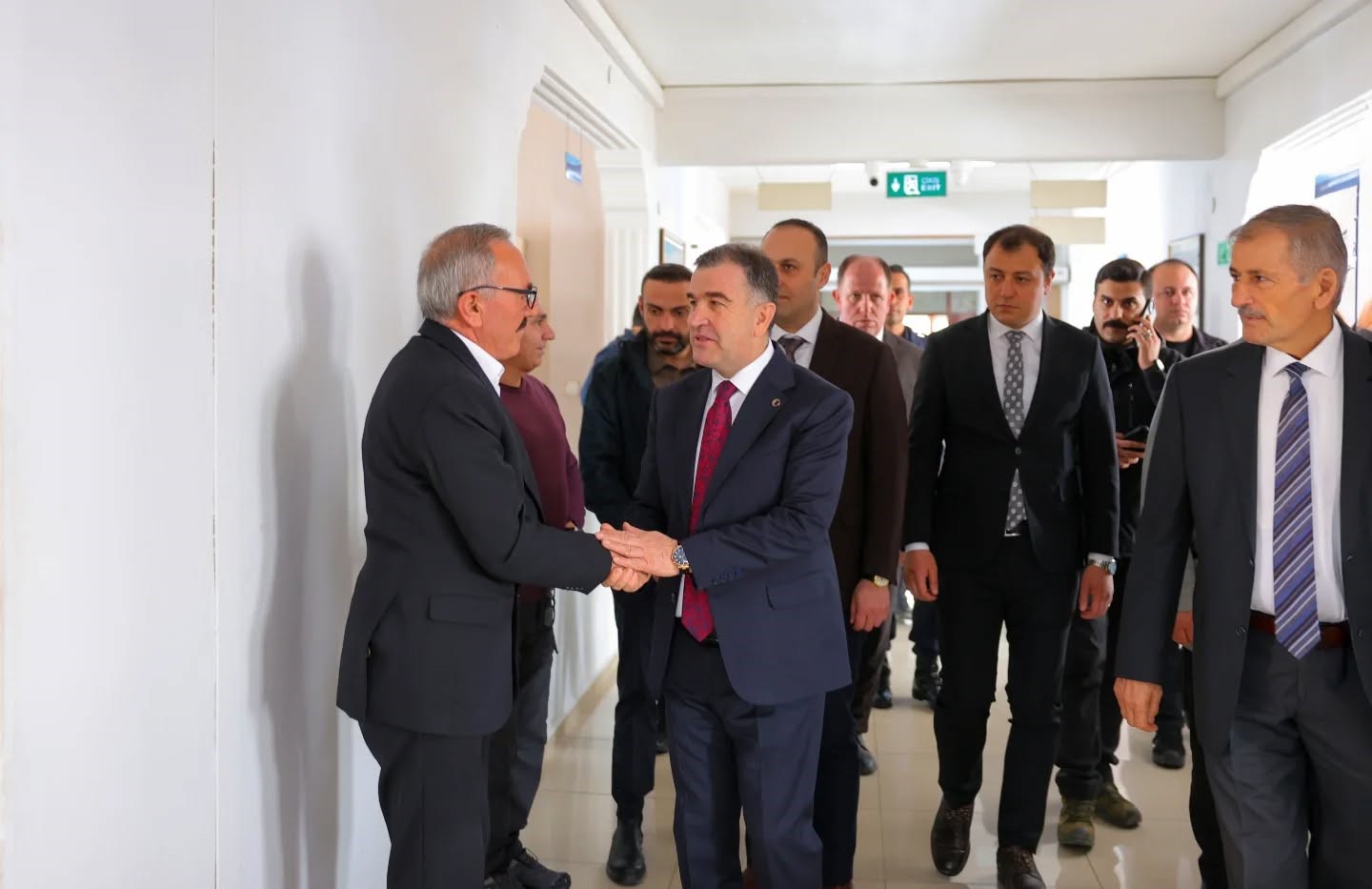 Vali Eldivan Aydıntepe’de incelemelerde bulundu
