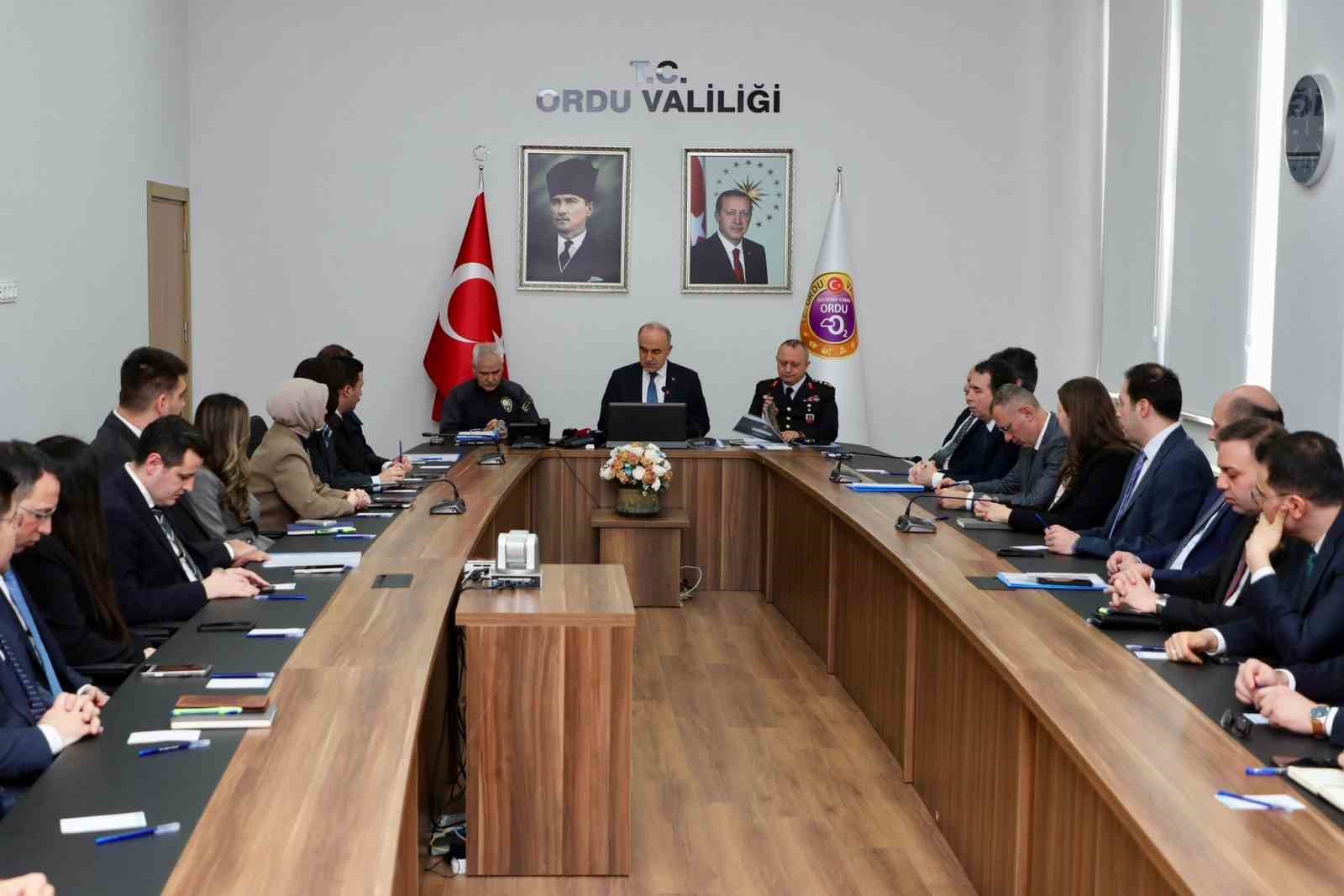 Vali Erol: "Ordu’da olayları aydınlatma oranımız yüzde 100’e ulaştı"
