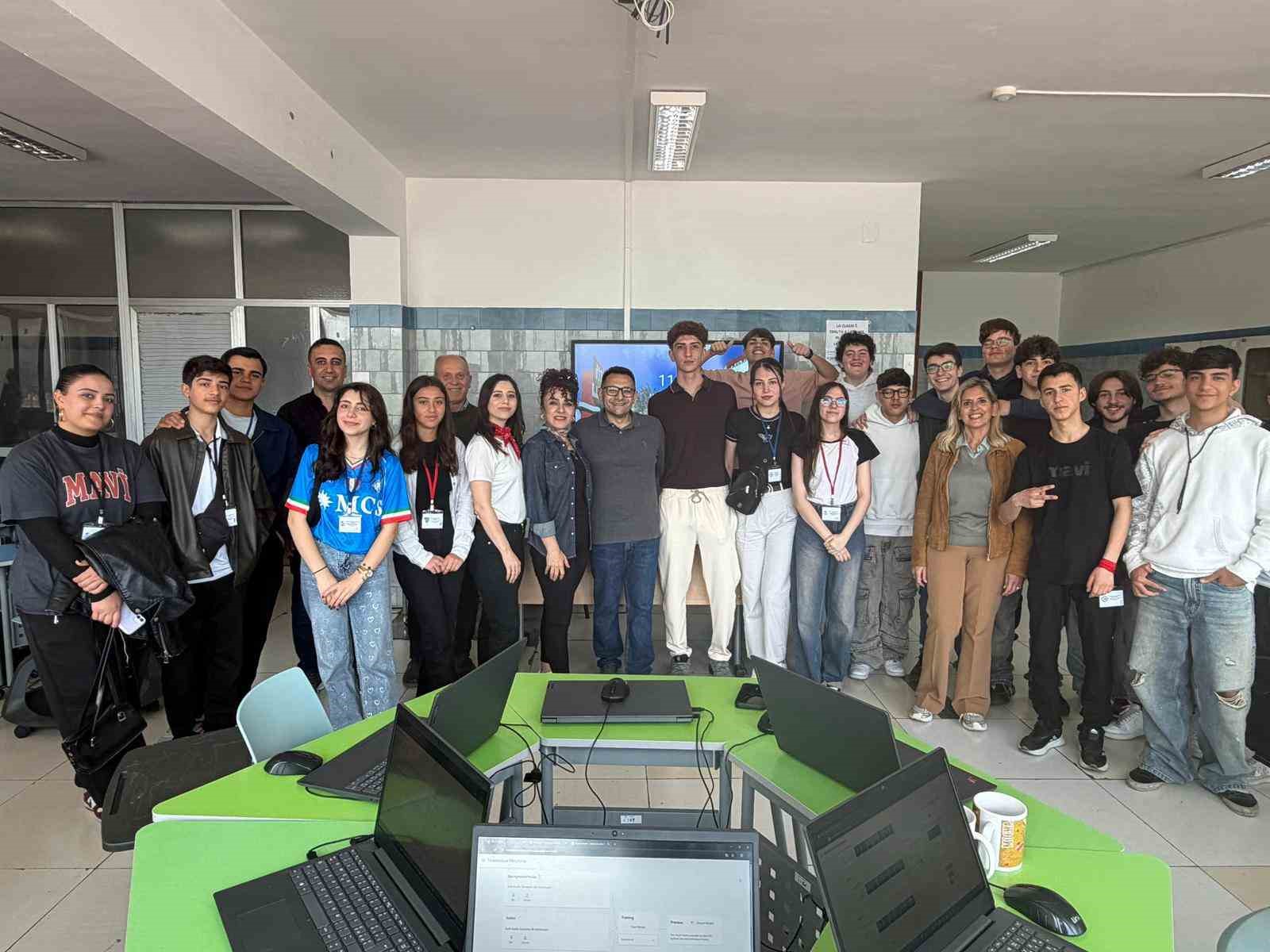 Vali Haydar Bey Anadolu Lisesi’nden İtalya’da dijital eğitim hamlesi
