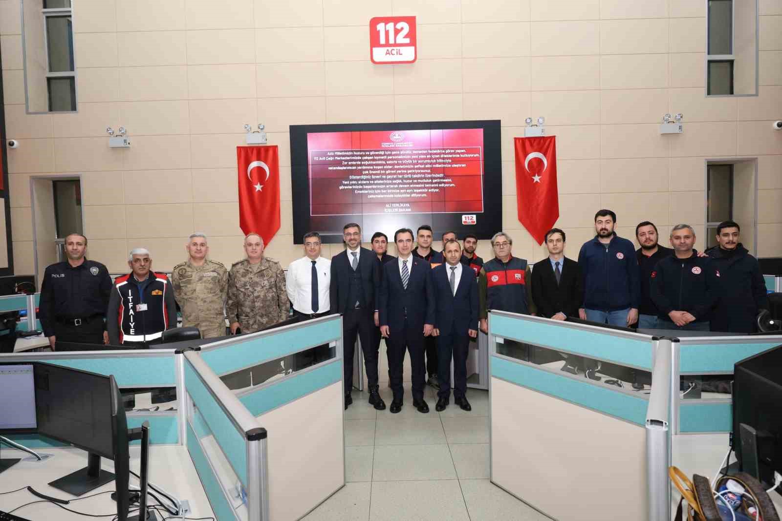 Vali Karakaya’dan yeni yıl ziyaretleri
