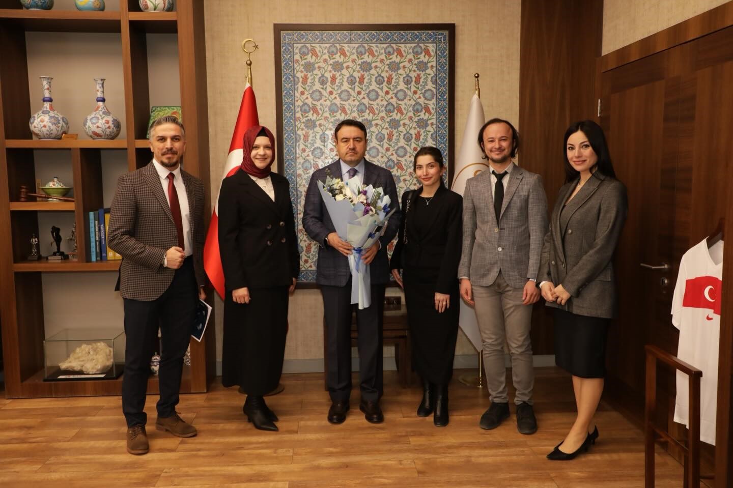 Vali Musa Işın, UCİM Kütahya heyetini kabul etti
