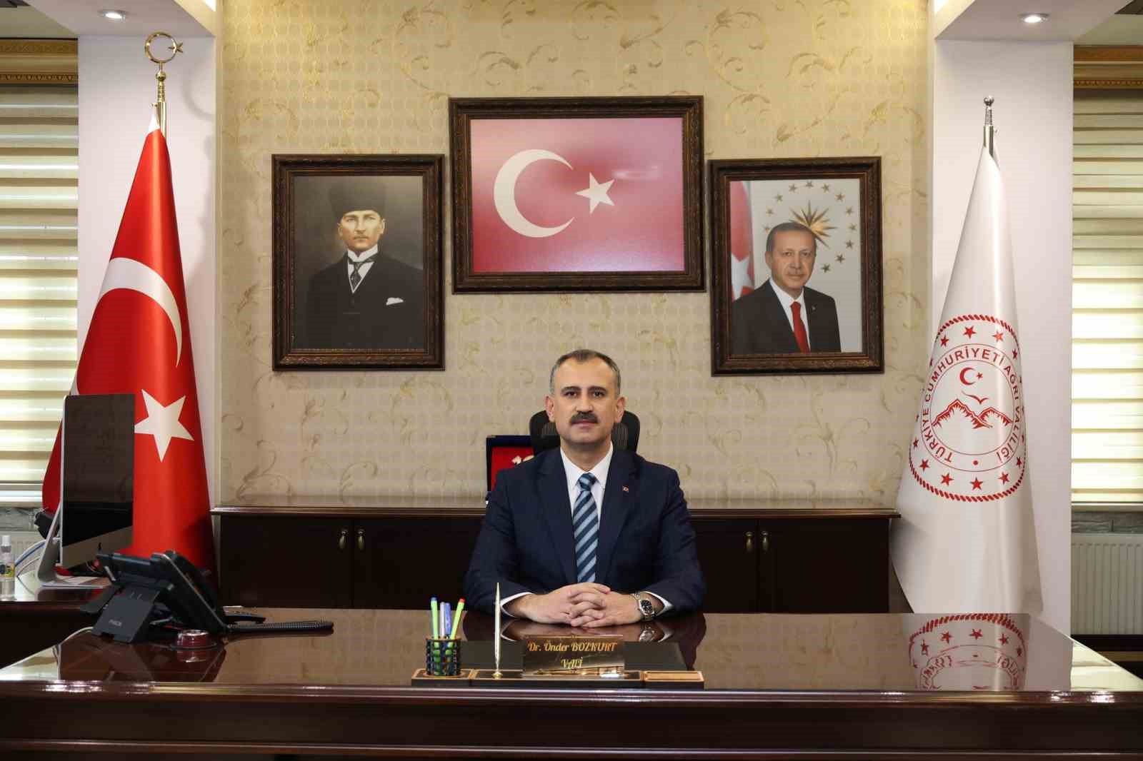 Vali Önder Bozkurt Ağrı’daki görevine başladı
