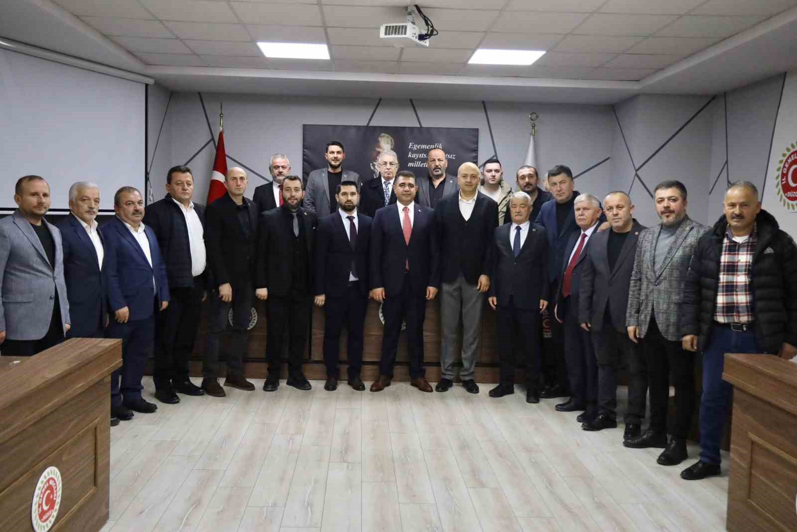 Vali Selçuk Aslan’dan İl Genel Meclisi’ne veda ziyareti
