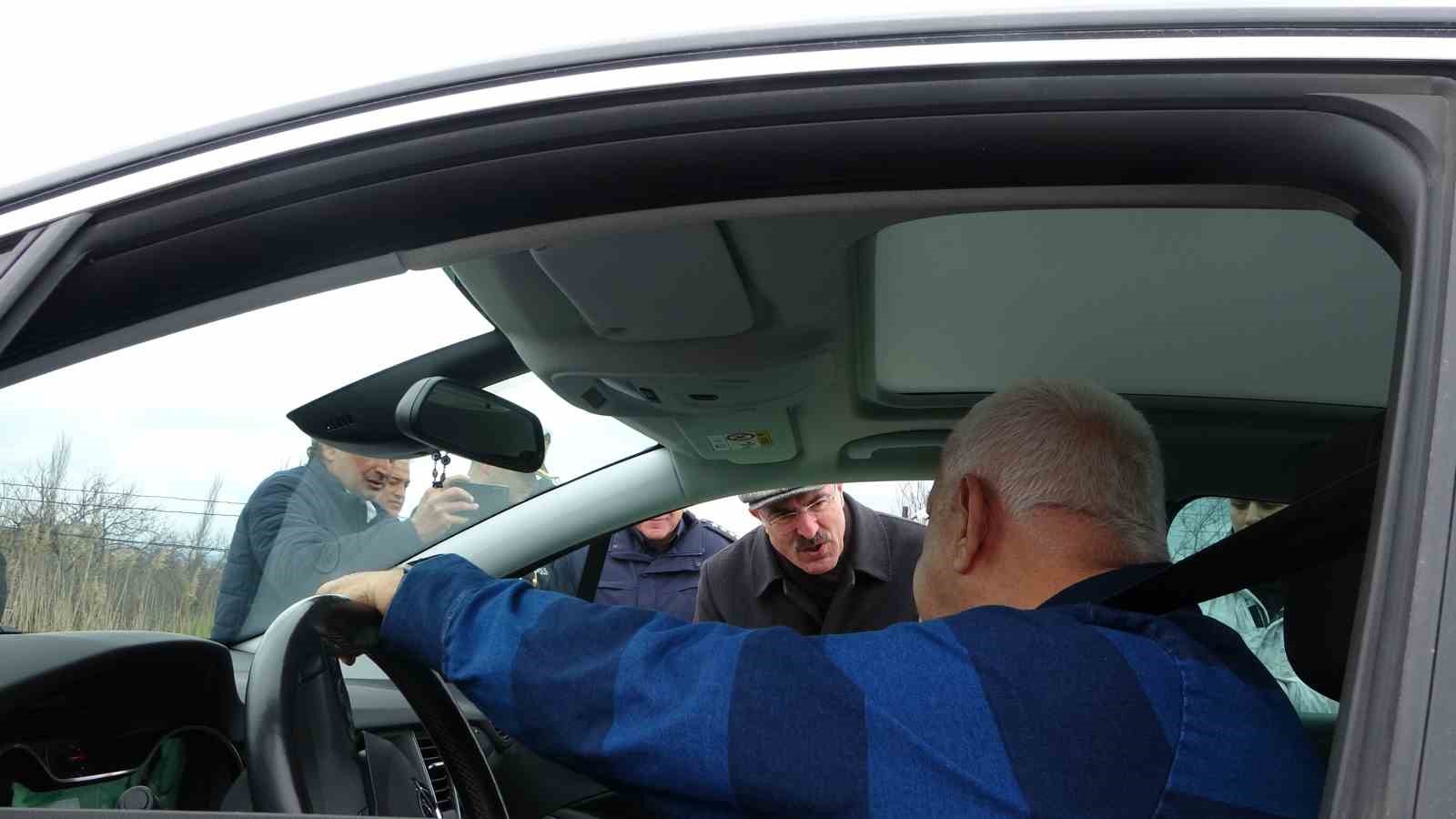 Vali Toraman, trafik denetimlerine katıldı
