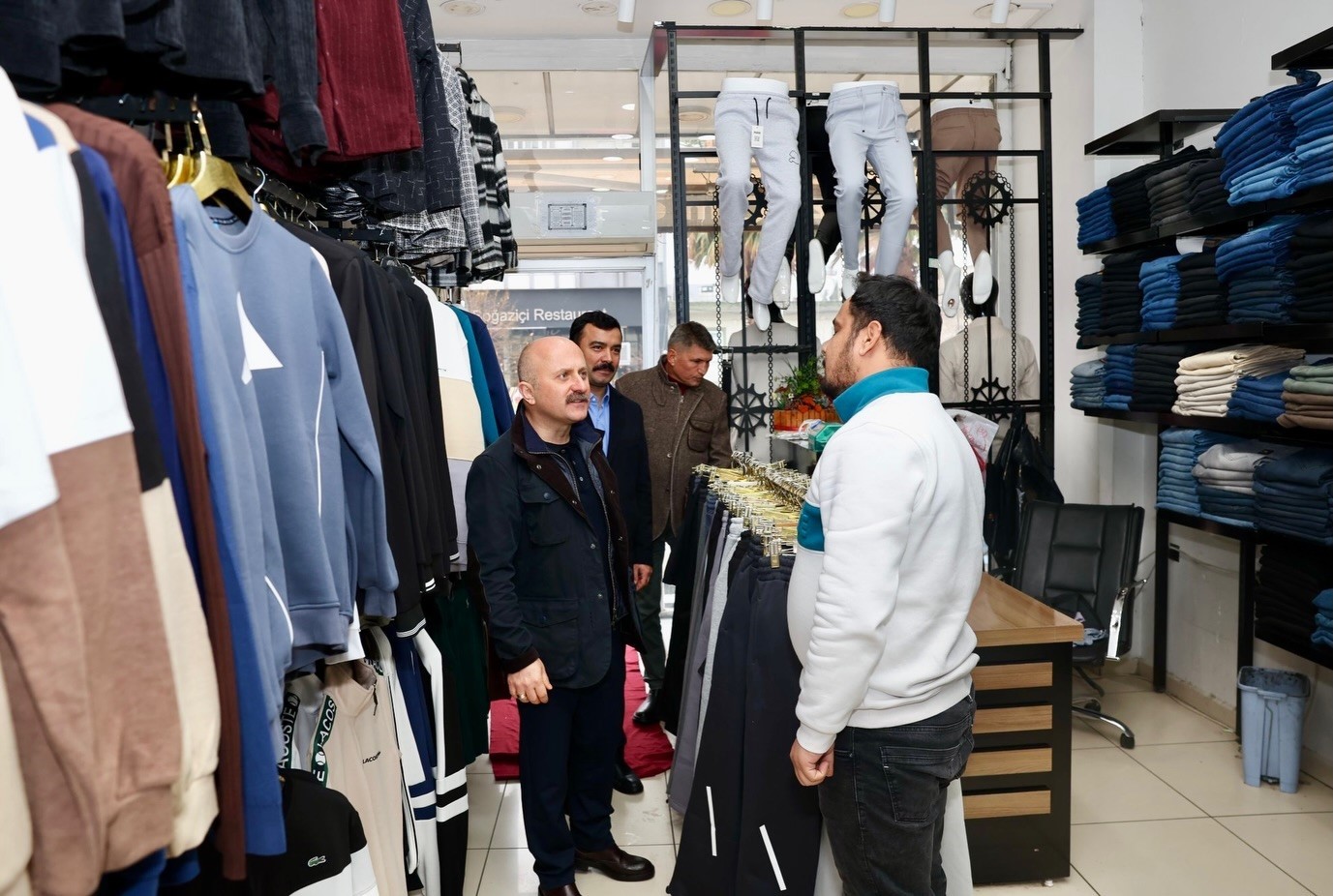 Vali Varol’dan Kahta esnafına moral ziyareti
