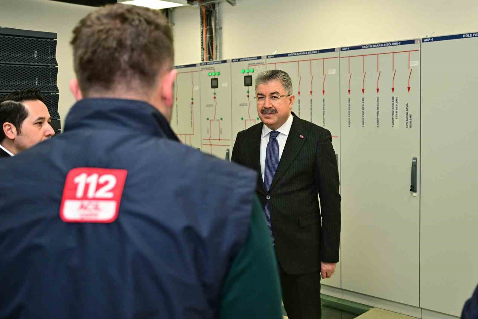 Vali Yılmaz, güvenlik ve acil durum faaliyetlerini inceledi
