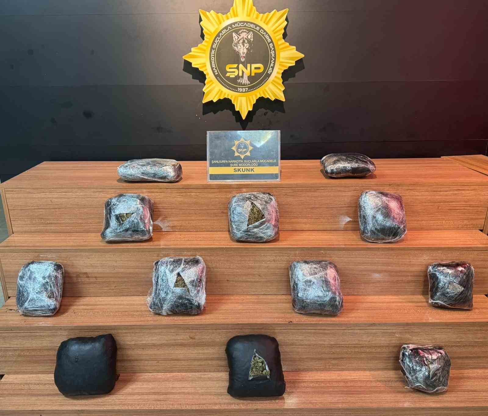 Valizden uyuşturucu madde çıktı
