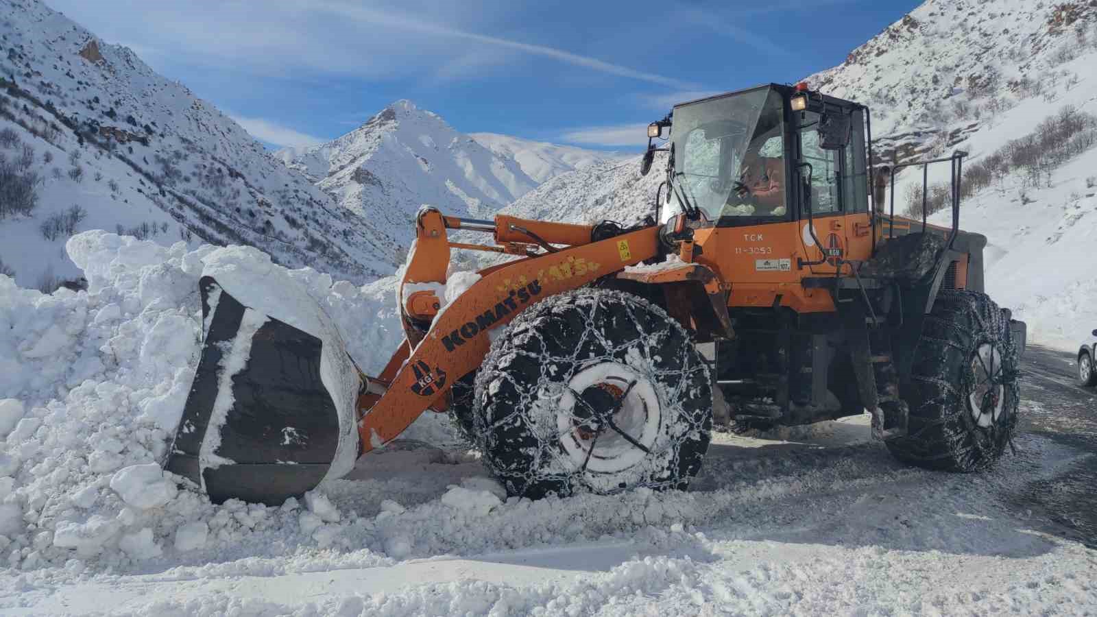 Van-Çatak yolu kontrollü olarak ulaşıma açıldı

