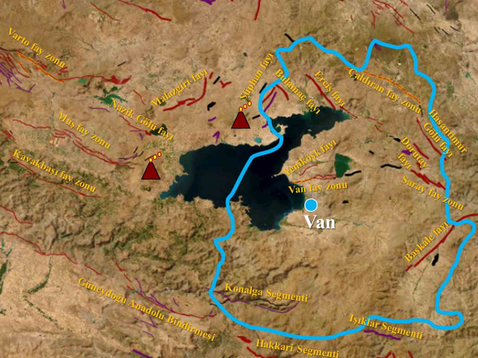 Van Gölü Havzası’nın sismik risk haritası çıkarıldı
