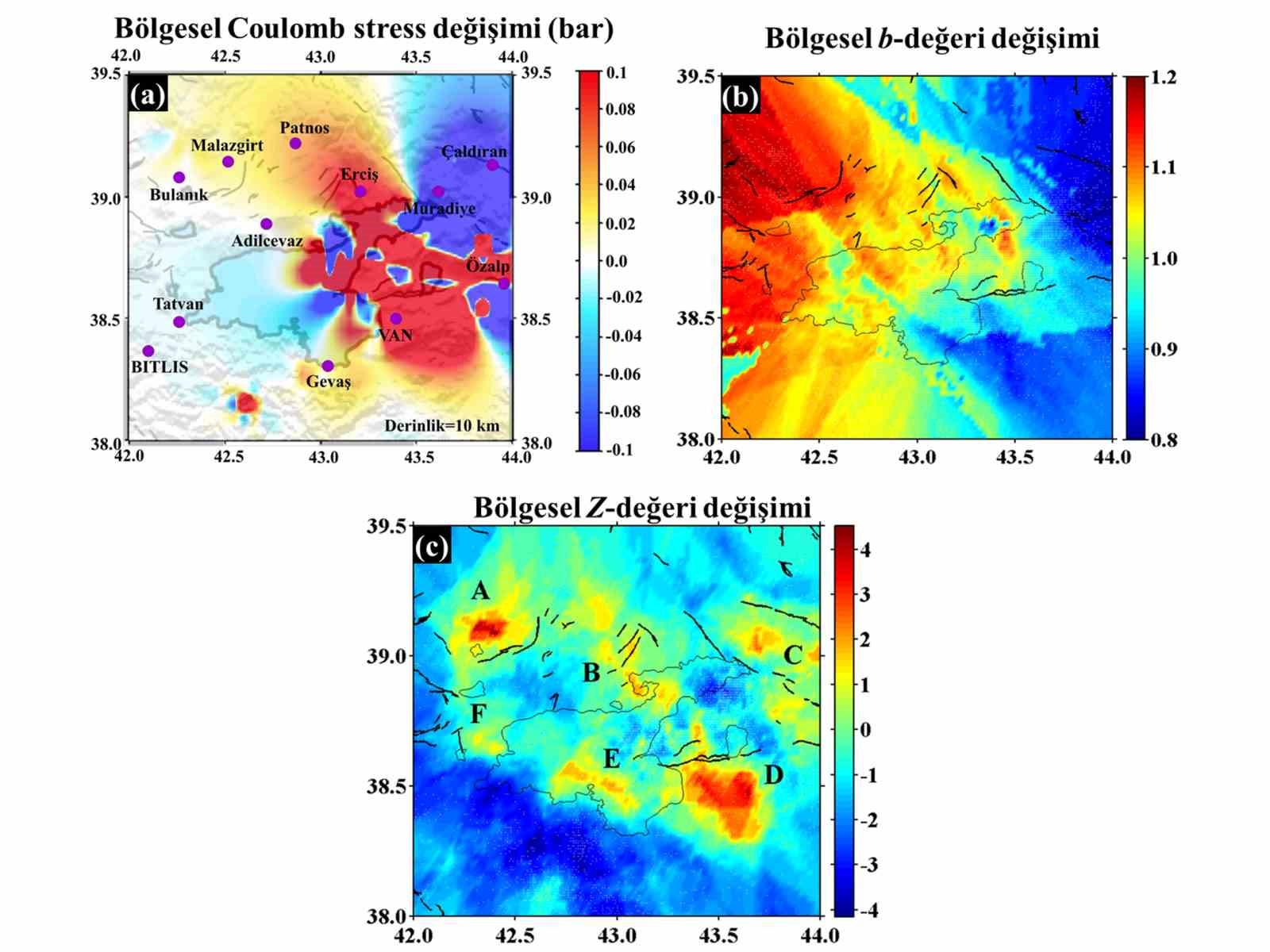 Van Gölü Havzası’nın sismik risk haritası çıkarıldı
