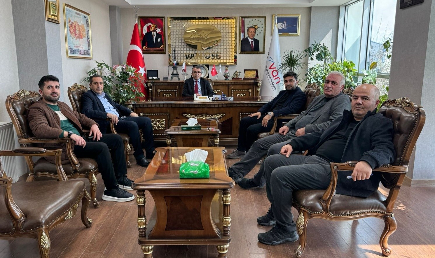 Van OSB 1. Olağan Yönetim Kurulu Toplantısı yapıldı
