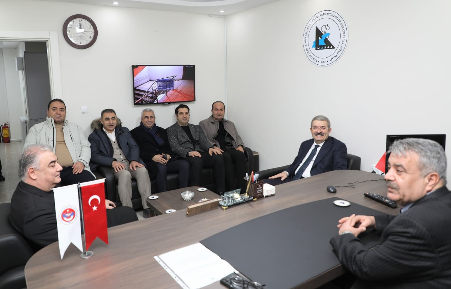 Van TSO’dan oda başkanlarına hayırlı olsun ziyareti
