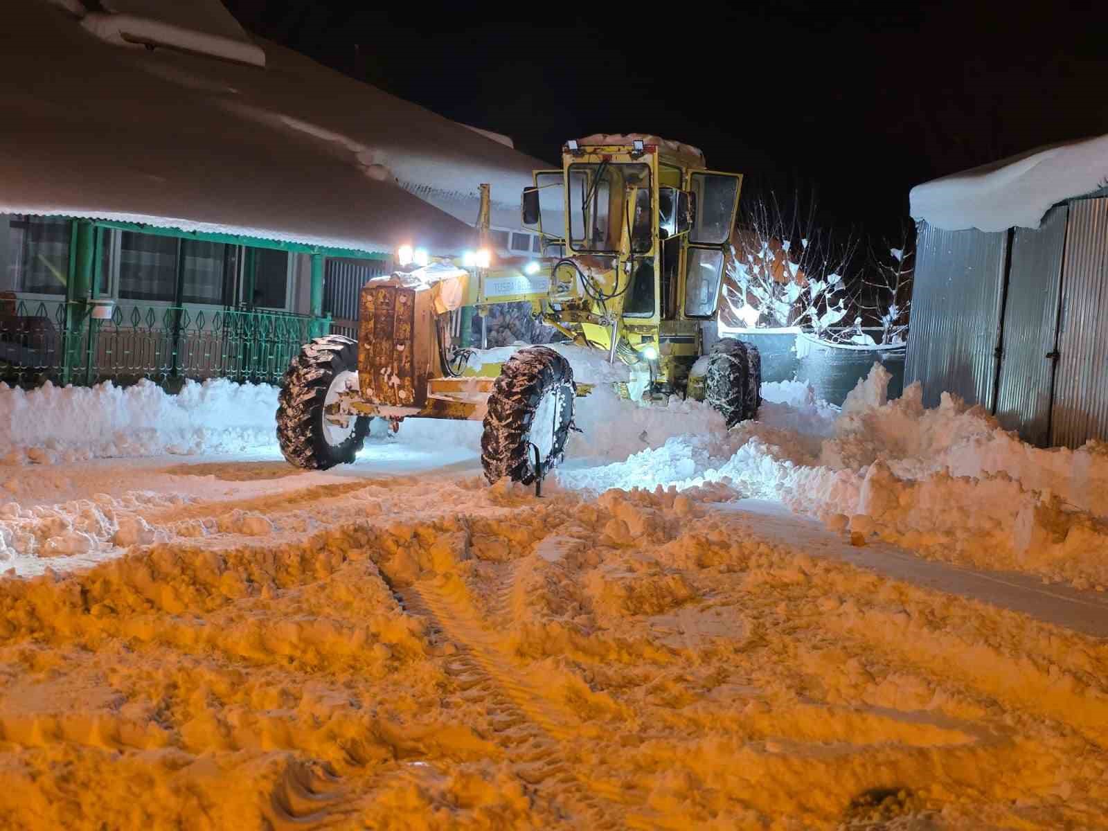 Van’da 341 yerleşim yerinin yolu kapandı
