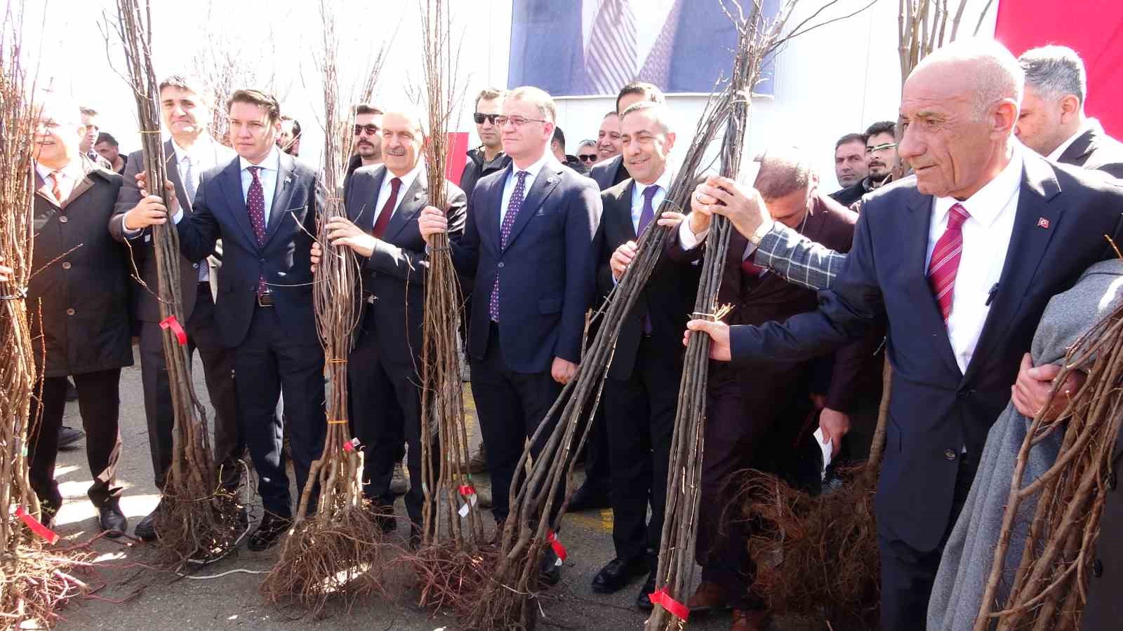 Van’da 5 yılda 4 buçuk milyon fidan toprakla buluşturuldu
