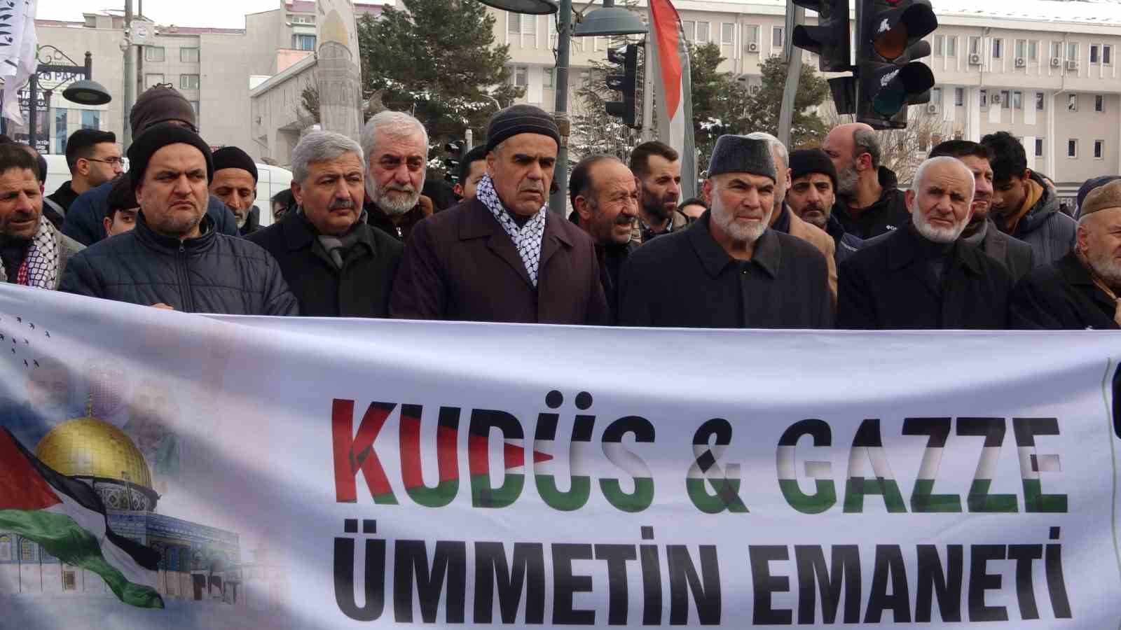 Van’da "Dünya Kudüs Haftası" dolayısıyla basın açıklaması yapıldı
