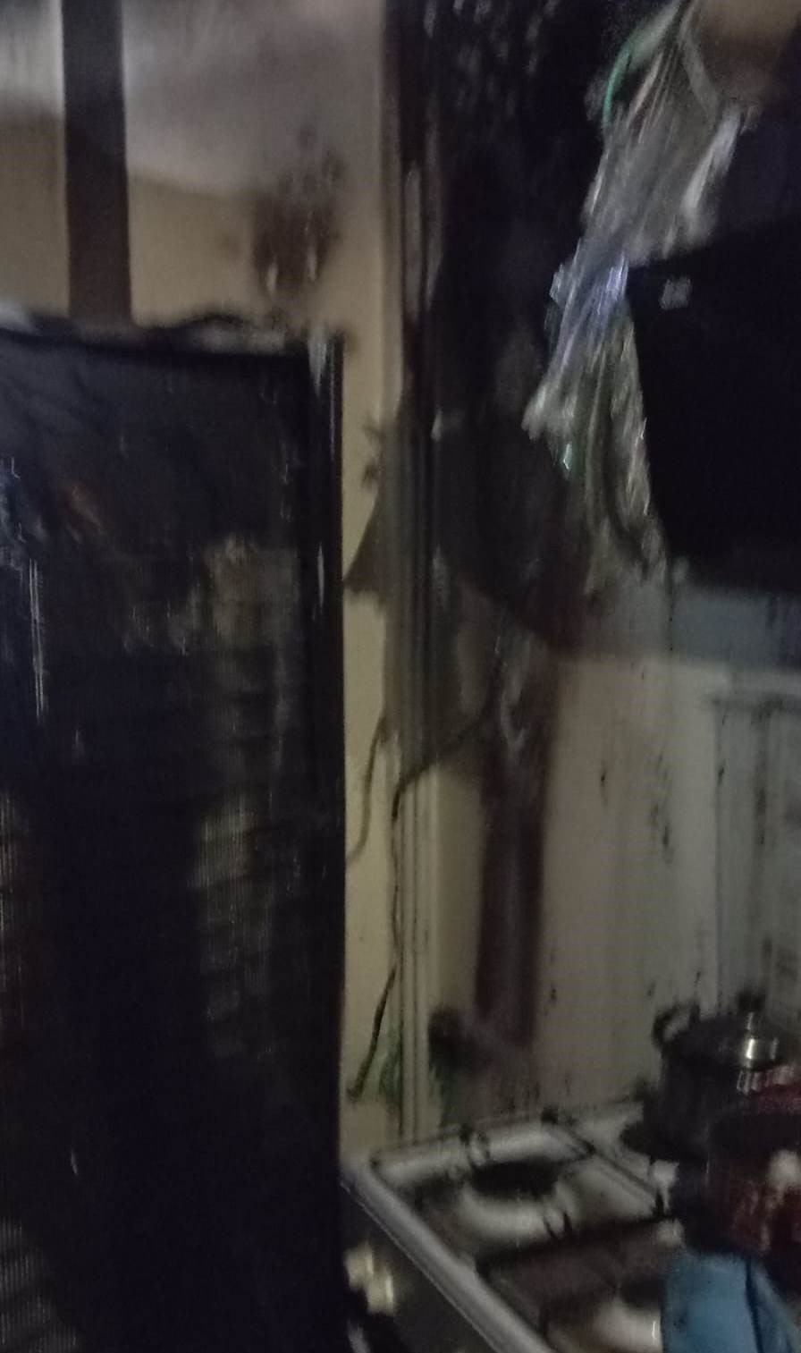 Van’da ev yangını
