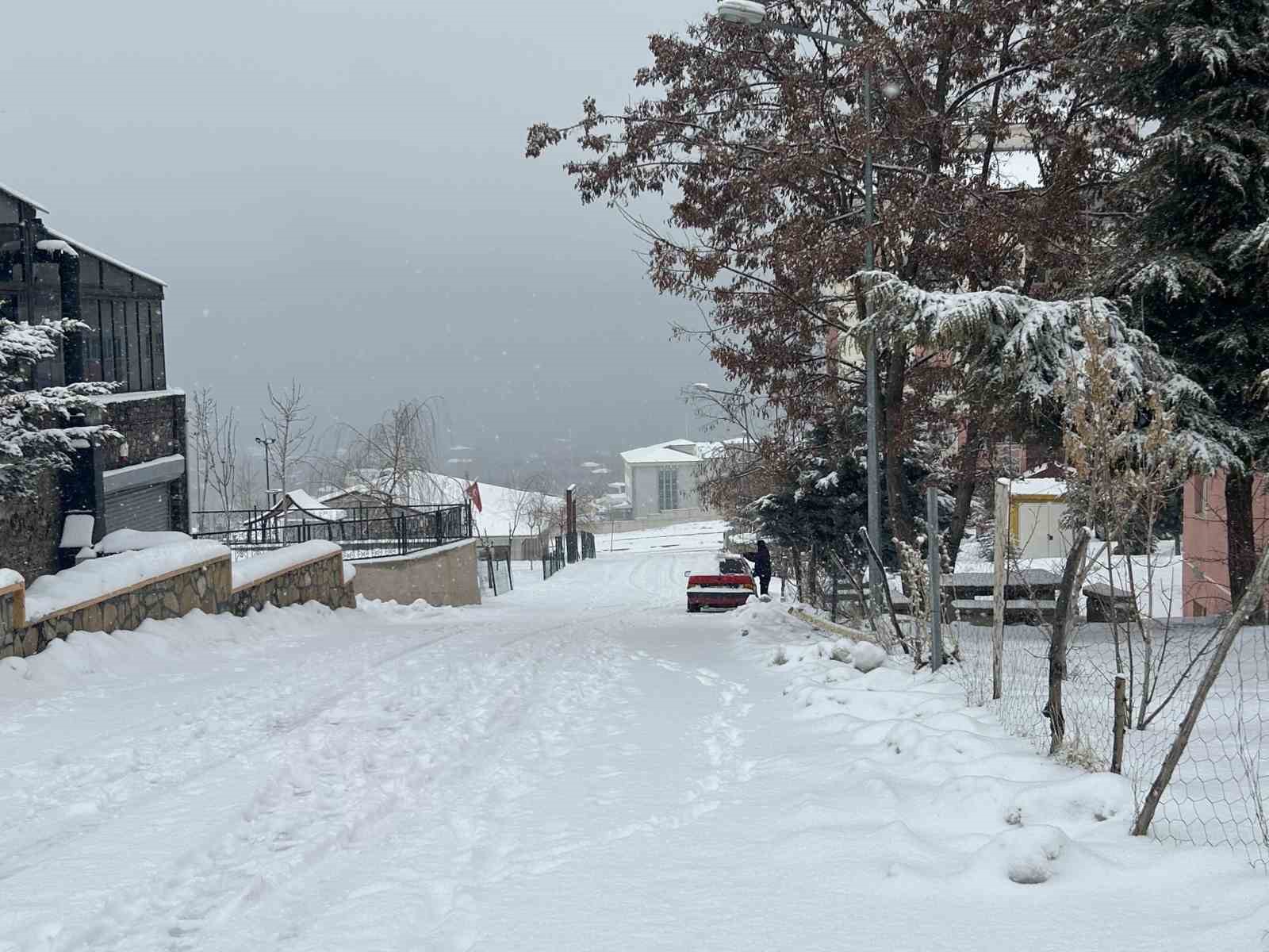 Van’da mart ayı kapıdan baktırdı: Kar yağışı ulaşımı durdurdu
