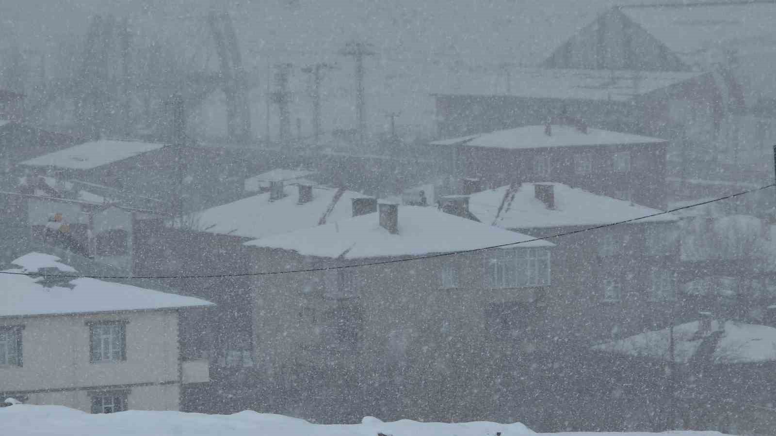 Van’da nisan sürprizi: Lapa lapa kar yağışı şehri beyaza bürüdü
