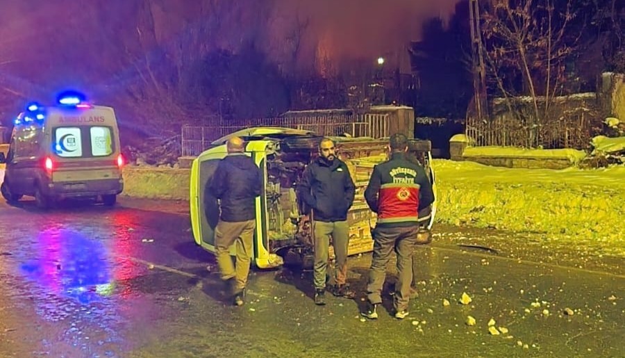 Van’da trafik kazası: 1 yaralı
