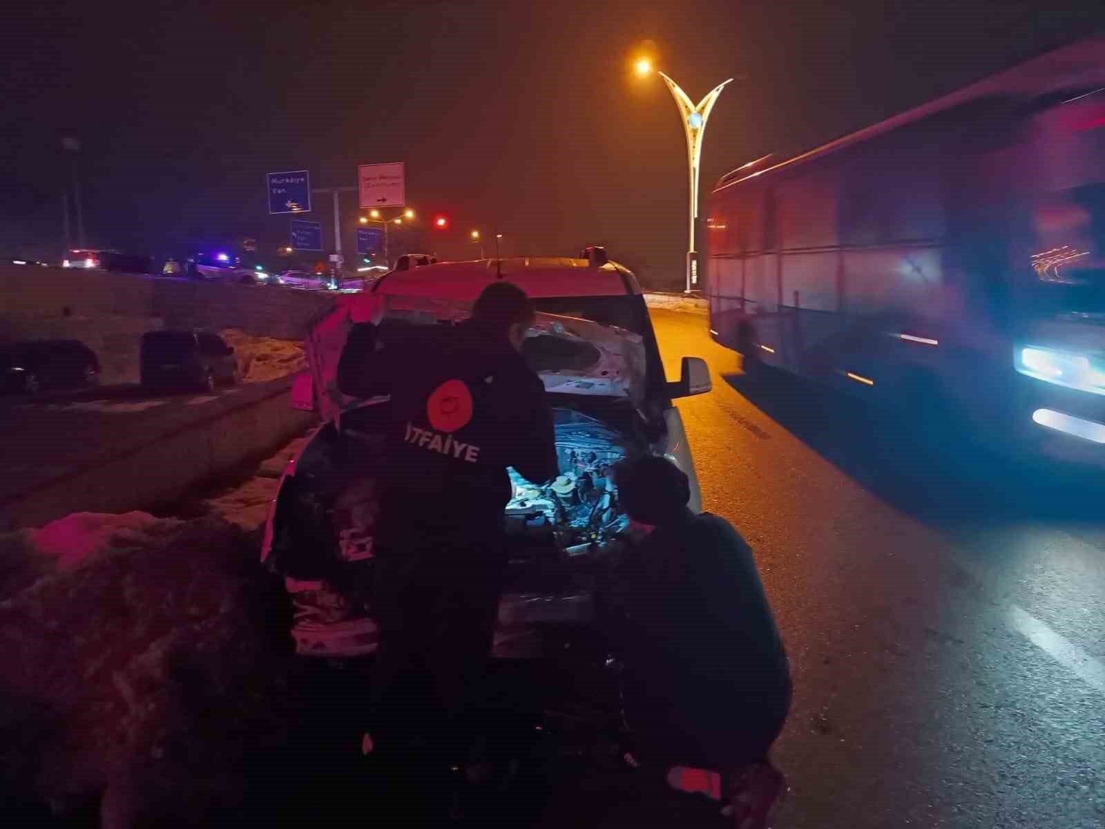 Van’da trafik kazası: 1 yaralı
