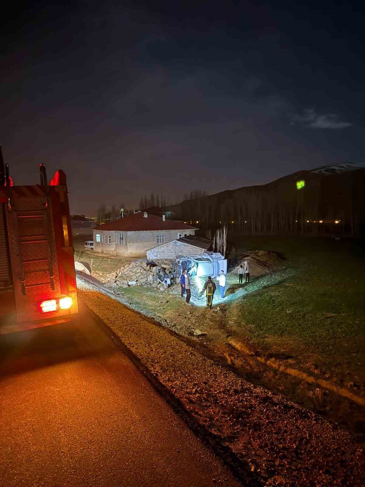 Van’da trafik kazası: 1 yaralı
