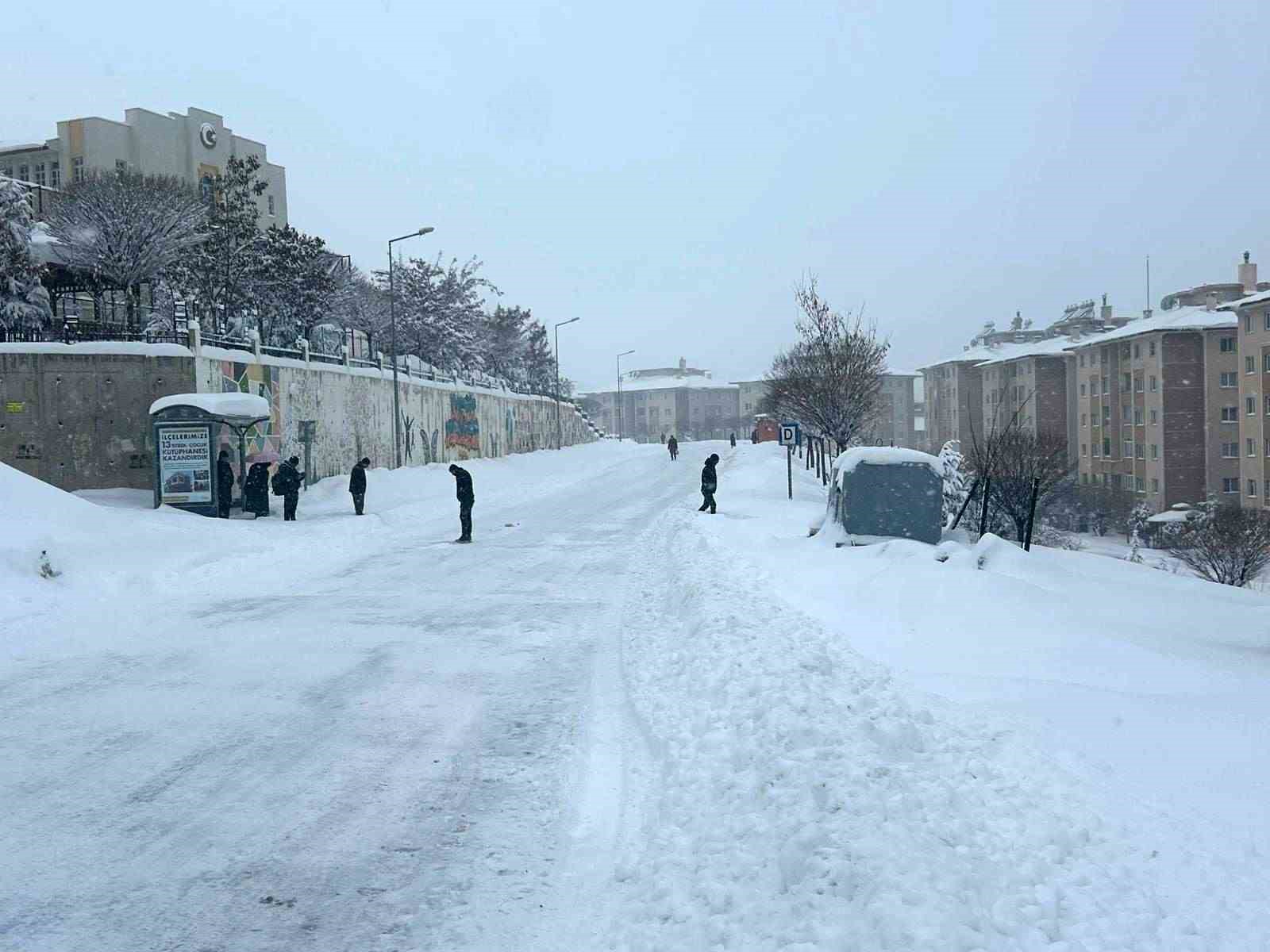 Van’da yoğun kar yağışı: 287 yerleşim yerine ulaşım sağlanamıyor
