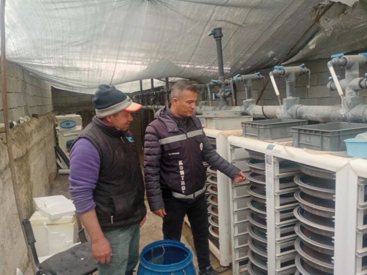 Van’da zorlu kış şartlarında alabalık üretimi mercek altında
