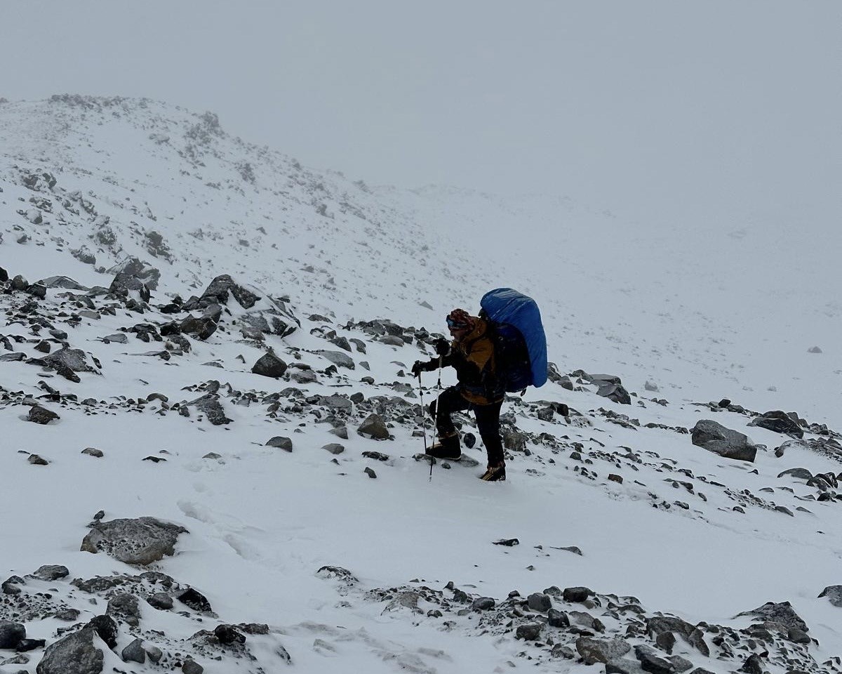 Vanlı dağcılardan Türkiye’nin zirvesine zorlu tırmanış
