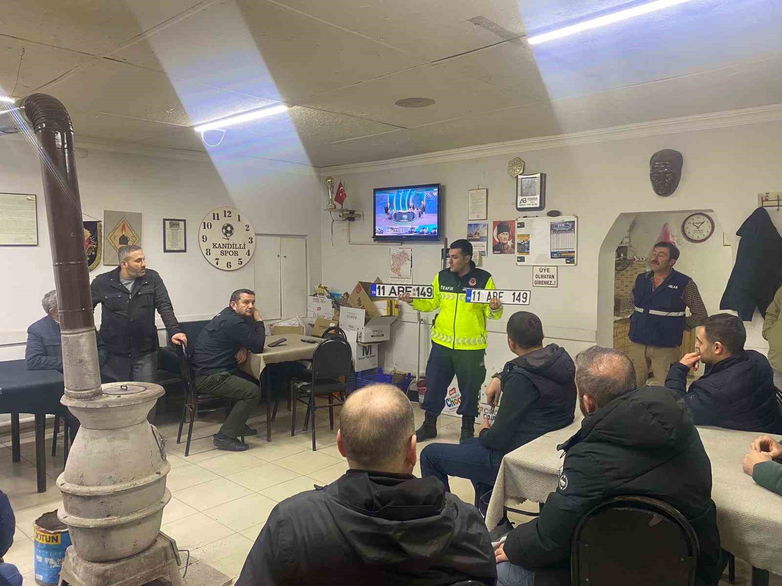 Vatandaşa trafik ve araç eğitimi verildi
