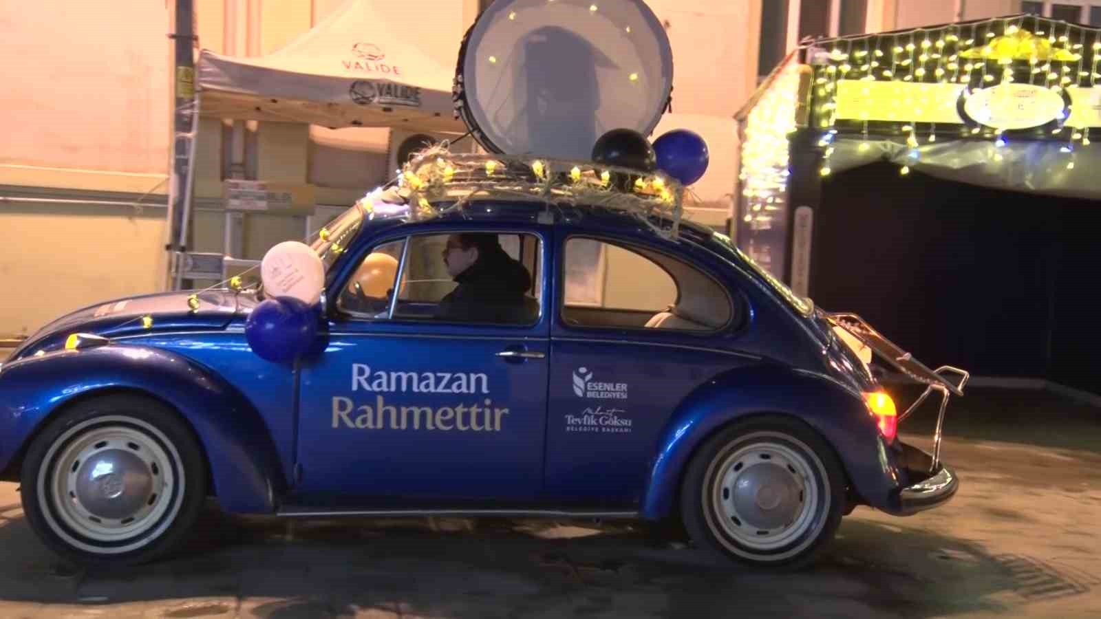 Vatandaşları Ramazan ayının ilk sahuruna Vosvos’larla kaldırdılar
